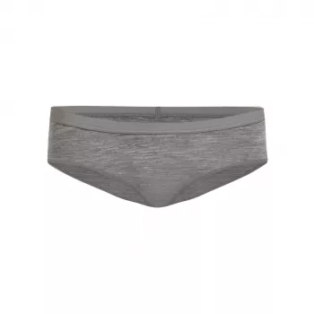 Icebreaker Siren Hipkini Damenunterwäsche Gritstone Heather