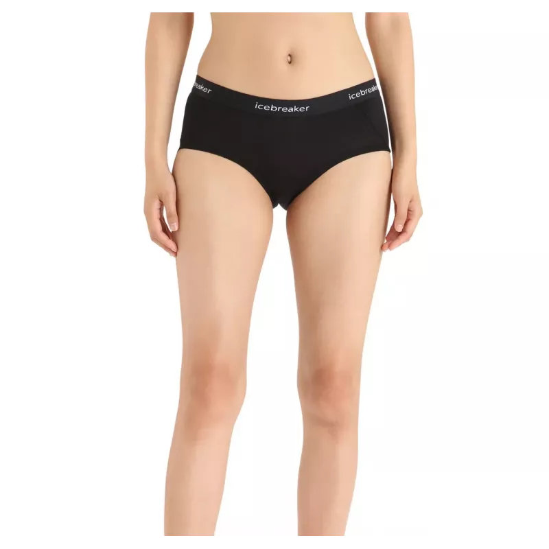 Icebreaker Sprite Hot Damen Base Layer Leggings Schwarz