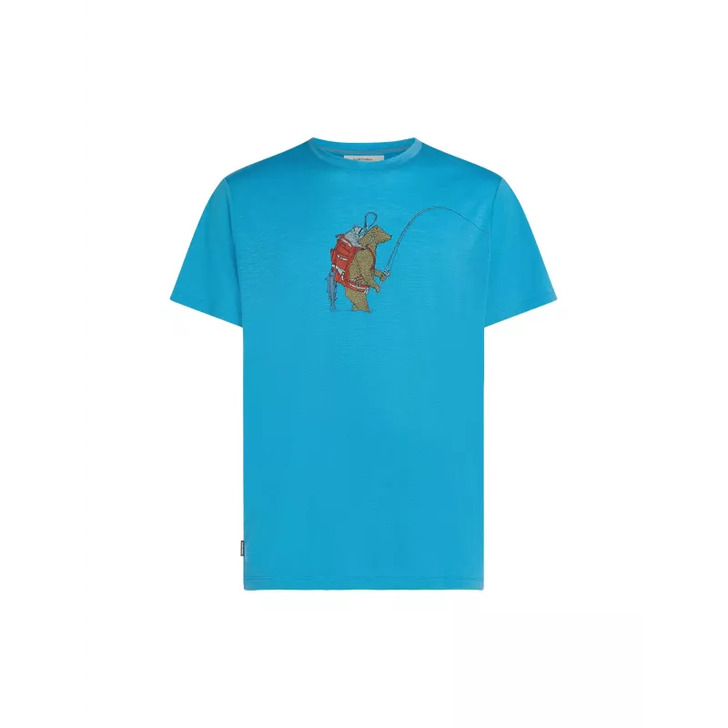 Icebreaker Tech Lite SS 150 Bear Herren-T-Shirt Arctic