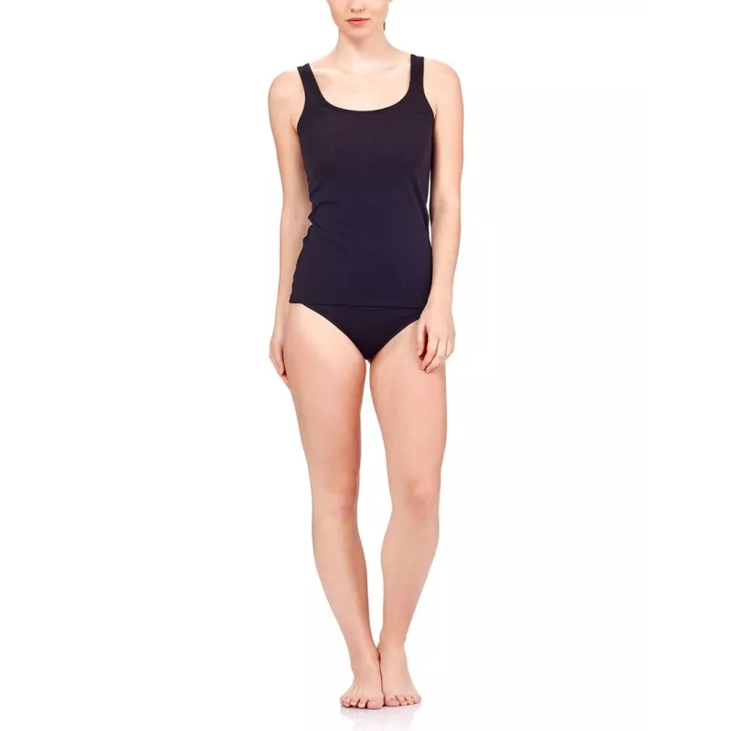 Icebreaker Damen Siren Tanktop - Schwarz, Größe M