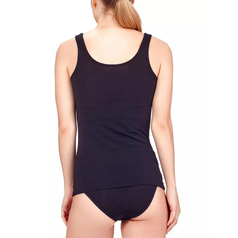 Icebreaker Damen Siren Tanktop - Schwarz, Größe M