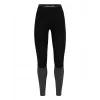Icebreaker ZoneKnit 200 Merino Thermal Leggings Damen Schwarz