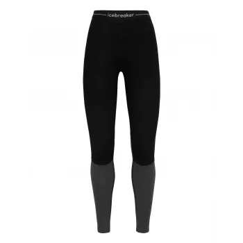 Icebreaker ZoneKnit 200 Merino Thermal Leggings Damen Schwarz