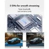 Icy Box IB-WL101 Wireless HDMI Extender Kit - USB-C auf HDMI Sender & Empfänger, Full HD 1080p, 30m Reichweite, Schwarz