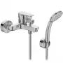 Ideal Standard BC706AA Cerafine O Badarmatur, Chrom, Wandmontage, Einhebelmischer