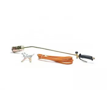 IDEALGAS Gas-Dachbrenner Lang 100cm Düse FI 60mm + Schlauch 3m