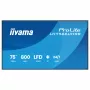 IIYAMA LH7566UHSB-B1AG 75 Zoll 4K UHD Digital Signage Display mit Android 11, 24/7 Betrieb