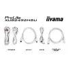 iiyama ProLite XUB2492HSU-W6 24 inch IPS Full HD 100Hz Monitor mit USB-Hub, 0,4 ms, Weiß
