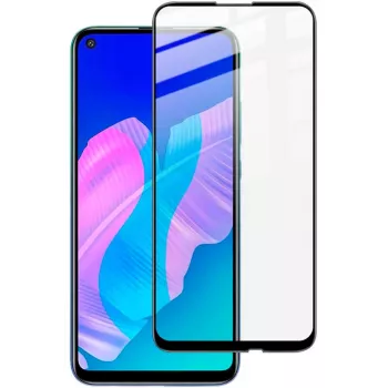 iLike 2.5D Black Frame Full Glue Tempered Glass Screen Protector für Huawei P40 Lite E
