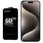 iLike 6D Full Face Glue 9H Tempered Glass Screen Protector für Apple iPhone 15 Plus mit schwarzem Rahmen