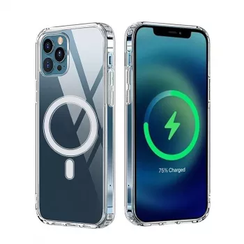 iLike Anti Shock 1.5 mm Mag Case für Samsung Galaxy A17 4G / A17 5G Transparent Big Hole