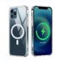 iLike Anti Shock 1.5 mm Mag Case für Samsung Galaxy A17 4G / A17 5G Transparent Big Hole