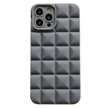 iLike Apple 3D Cube Hülle für iPhone 14 6,1 inch - Schwarz