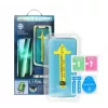 iLike Apple 5D Full Glue Tempered Glass für iPhone 13 / 13 Pro / 14 Schwarz + Applikator