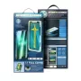 iLike Apple 5D Full Glue Tempered Glass für iPhone 13 / 13 Pro / 14 Schwarz + Applikator