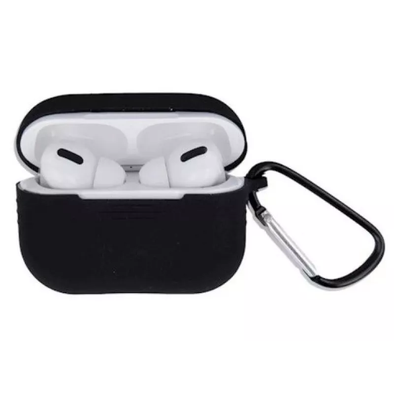 iLike Apple AirPods 3 mit Hakenhülle Schwarz