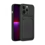 iLike Apple Card Cover Hülle für iPhone 14 Pro 6,1 Zoll Schwarz