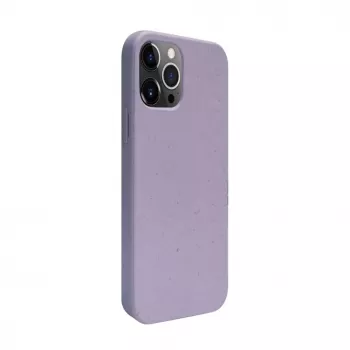 iLike Apple iPhone 12 / 12 Pro Silikonhülle Eco Print Design Blume