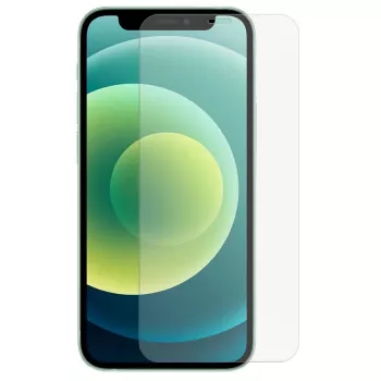 iLike Apple iPhone 12 Mini 5.4 Zoll 0,33 mm Flaches Klares Displayschutzglas aus gehärtetem Glas