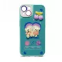 iLike Apple iPhone 14 Epoxy Cartoon Cover Blau