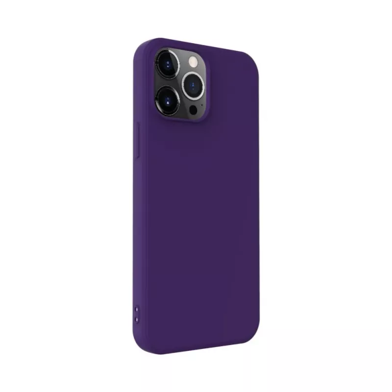 iLike Apple iPhone 14 Pro Max Nano Silicone Case Deep Purple