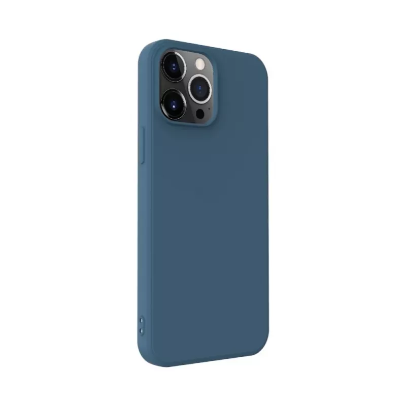 iLike Apple iPhone 14 Pro Max Nano Silicone Case Midnight Blue