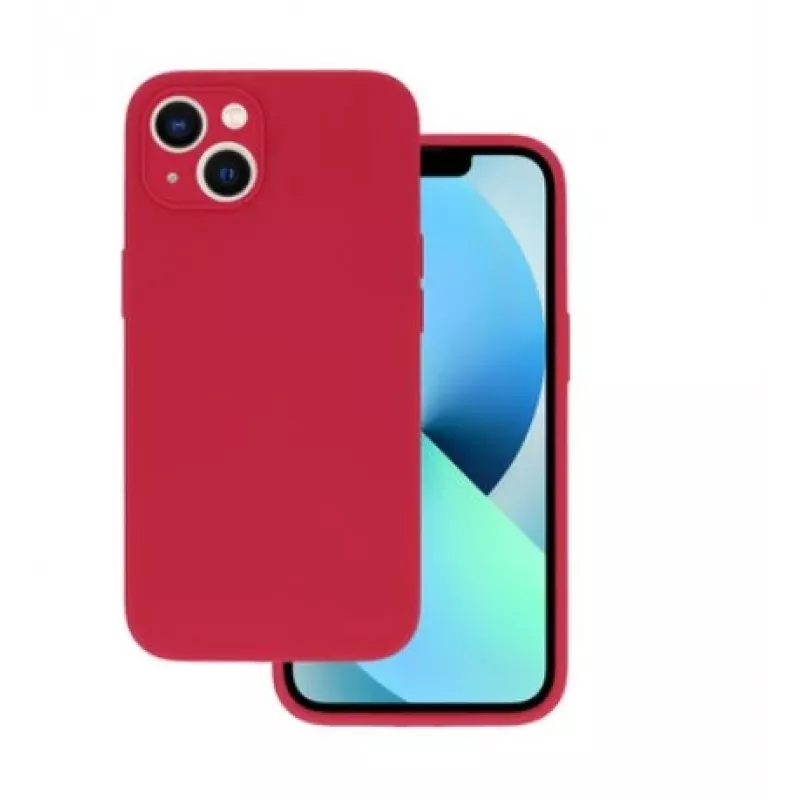 iLike Apple iPhone 14 Pro Max Silikon Lite Hülle Himbeerrosa