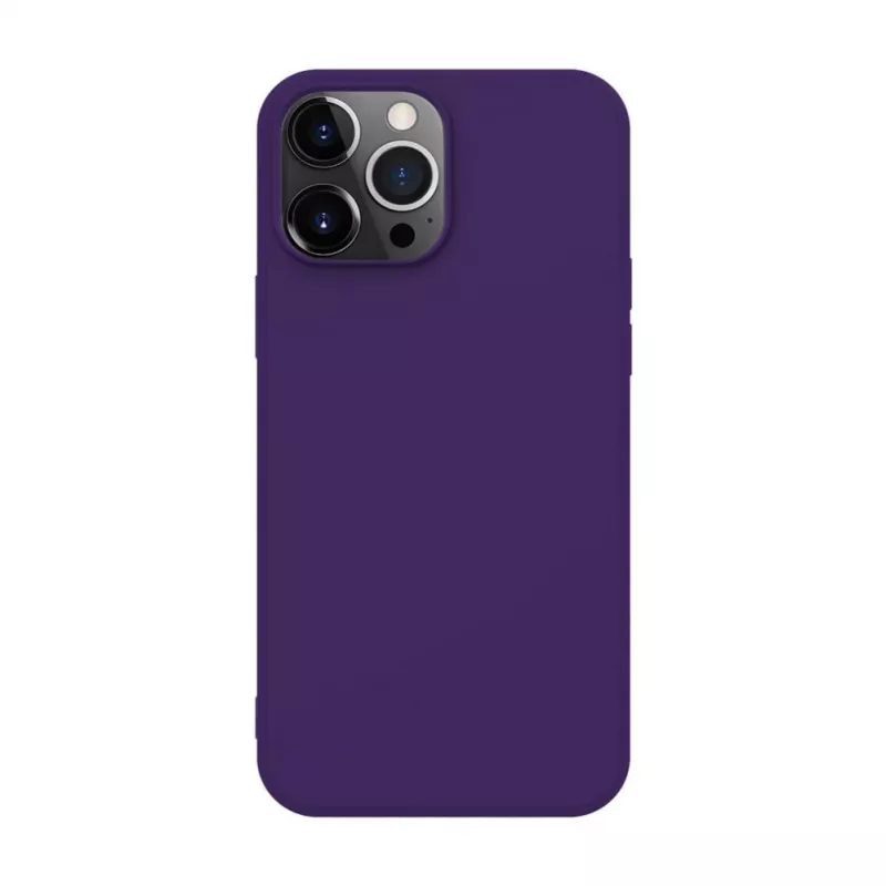 iLike Apple iPhone 14 Pro Nano Silicone Case Deep Purple
