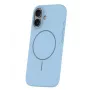 iLike Apple iPhone 16 Soft Touch Silikonhülle mit MagSafe Hellblau