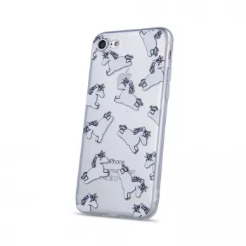 iLike Apple iPhone XR Ultra Trendy Unicorn Rückseitenhülle