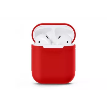 iLike Apple Silicon Airpods Schutzhülle Rot