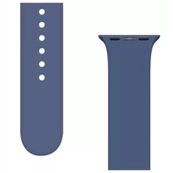 iLike APS Silikon-Armband für Apple Watch Ultra / 8/7/6/5/4/3/2 / SE (45/44/42mm) Sportband - Blau