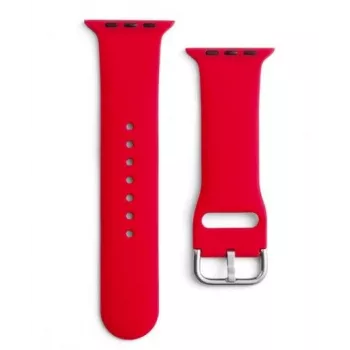 iLike APS Silikon-Armband für Apple Watch Ultra / Series 8/7/6/5/4/3/2/SE (49/45/44/42mm) - Rot