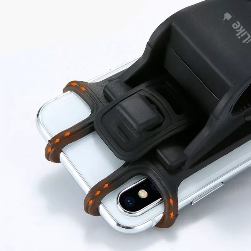 iLike Bike Holder IPH01BK Schwarz - Universelle Lenkerhalterung für Smartphones 4,0-6,5 Zoll
