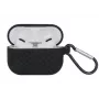 iLike Braid Case für AirPods Pro 1. & 2. Generation - Schwarz