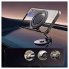 iLike C62 Metallplatten-Befestigung Universelle Magnetische MagSafe Ring Größe Smartphone Verstellbarer Halter Schwarz