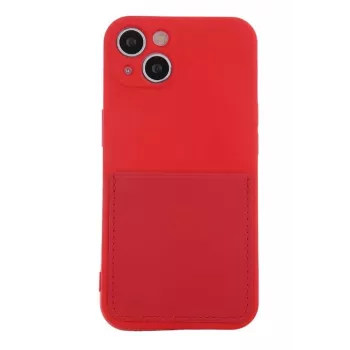 iLike Kartenhülle für Samsung Galaxy A13 4G Rot