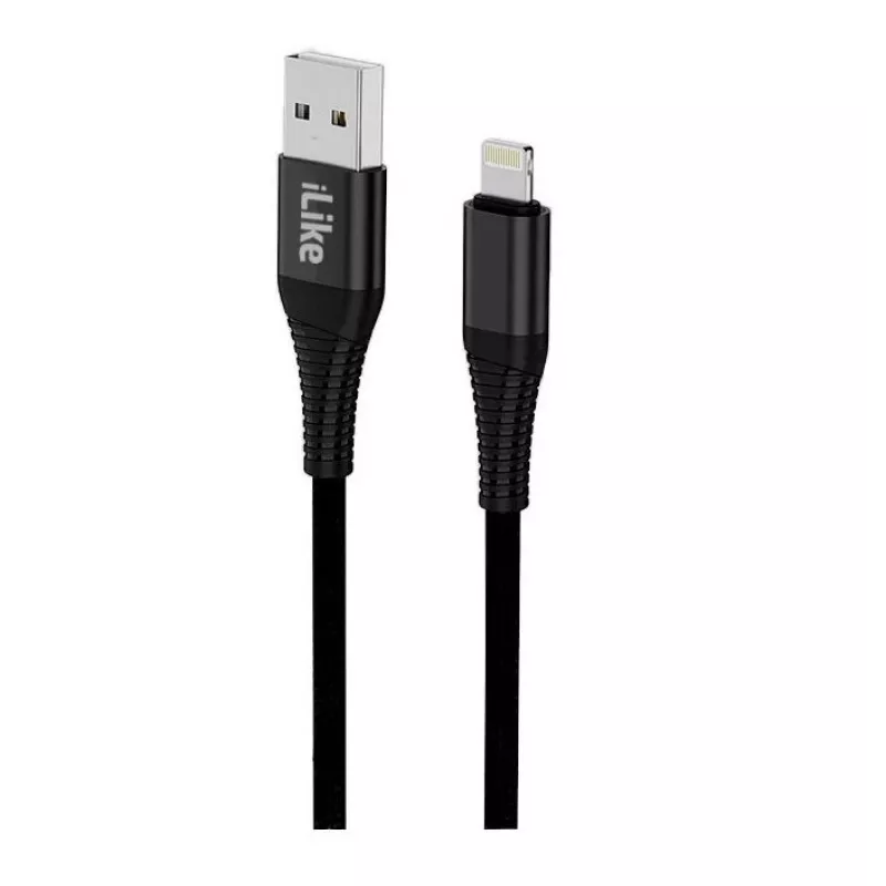 iLike Ladekabel für Lightning-Geräte CCI01 Schwarz
