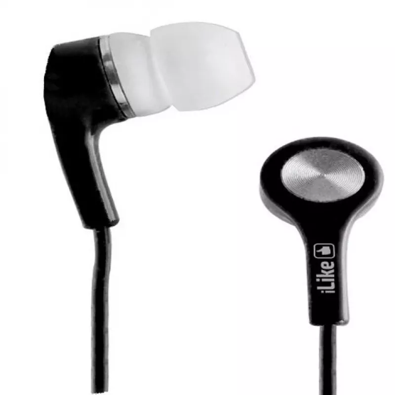 iLike Earphones IEA01BK 3.5mm Schwarz