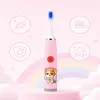 iLike Kids W3 Elektrische Zahnbürste (batteriebetrieben) +3 Aufsätze Pink