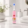 iLike Kids W3 Elektrische Zahnbürste (batteriebetrieben) +3 Aufsätze Pink