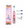 iLike Kids W3 Elektrische Zahnbürste (batteriebetrieben) +3 Aufsätze Pink