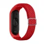iLike Mi Band 3/4/5/6 Braided Fabric Strap Red