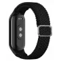 iLike Mi Band 8 Armband Geflochtenes Stoffarmband Schwarz