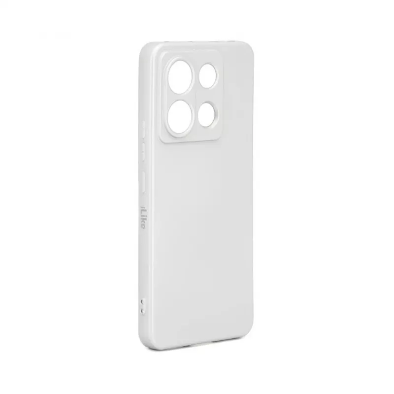 iLike Nano Silicone Case für Xiaomi Poco X6 Pro 5G - Silber