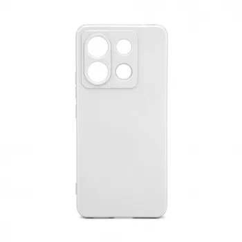 iLike Nano Silicone Case für Xiaomi Poco X6 Pro 5G - Silber