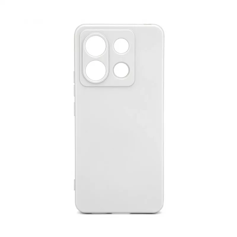 iLike Nano Silicone Case für Xiaomi Poco X6 Pro 5G - Silber