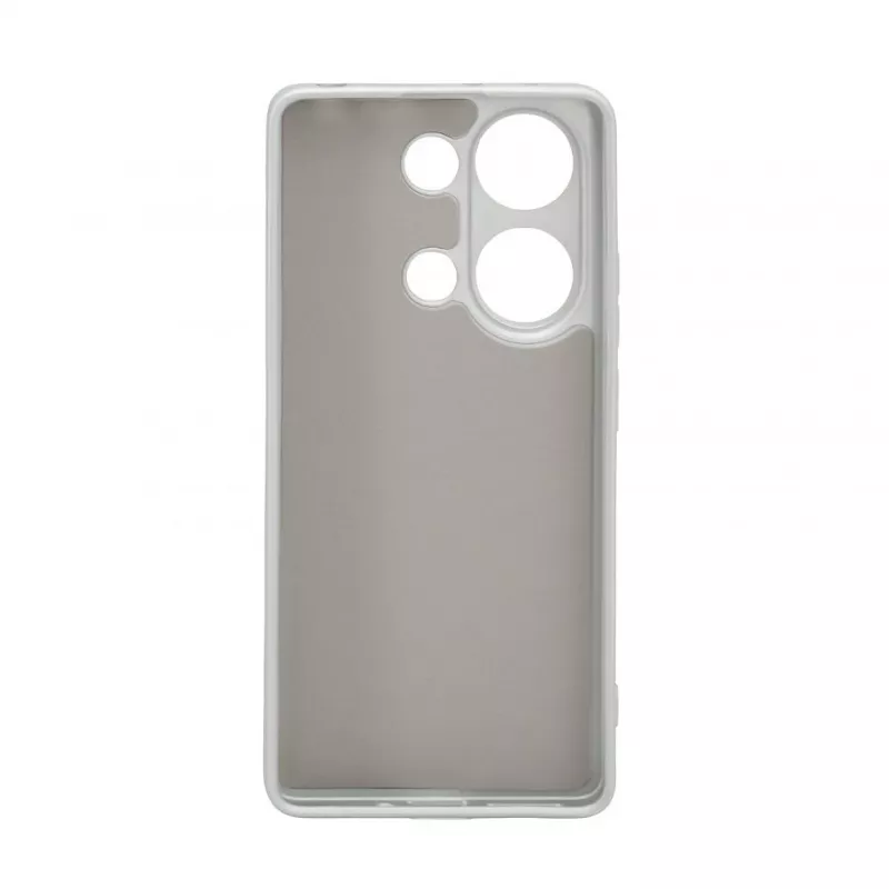iLike Nano Silicone Case für Xiaomi Redmi Note 13 Pro 4G / Poco M6 Pro - Silber