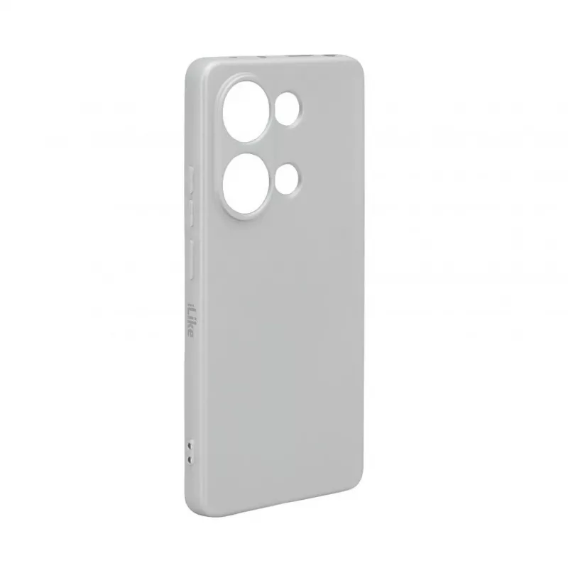 iLike Nano Silicone Case für Xiaomi Redmi Note 13 Pro 4G / Poco M6 Pro - Silber