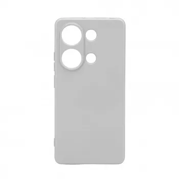 iLike Nano Silicone Case für Xiaomi Redmi Note 13 Pro 4G / Poco M6 Pro - Silber